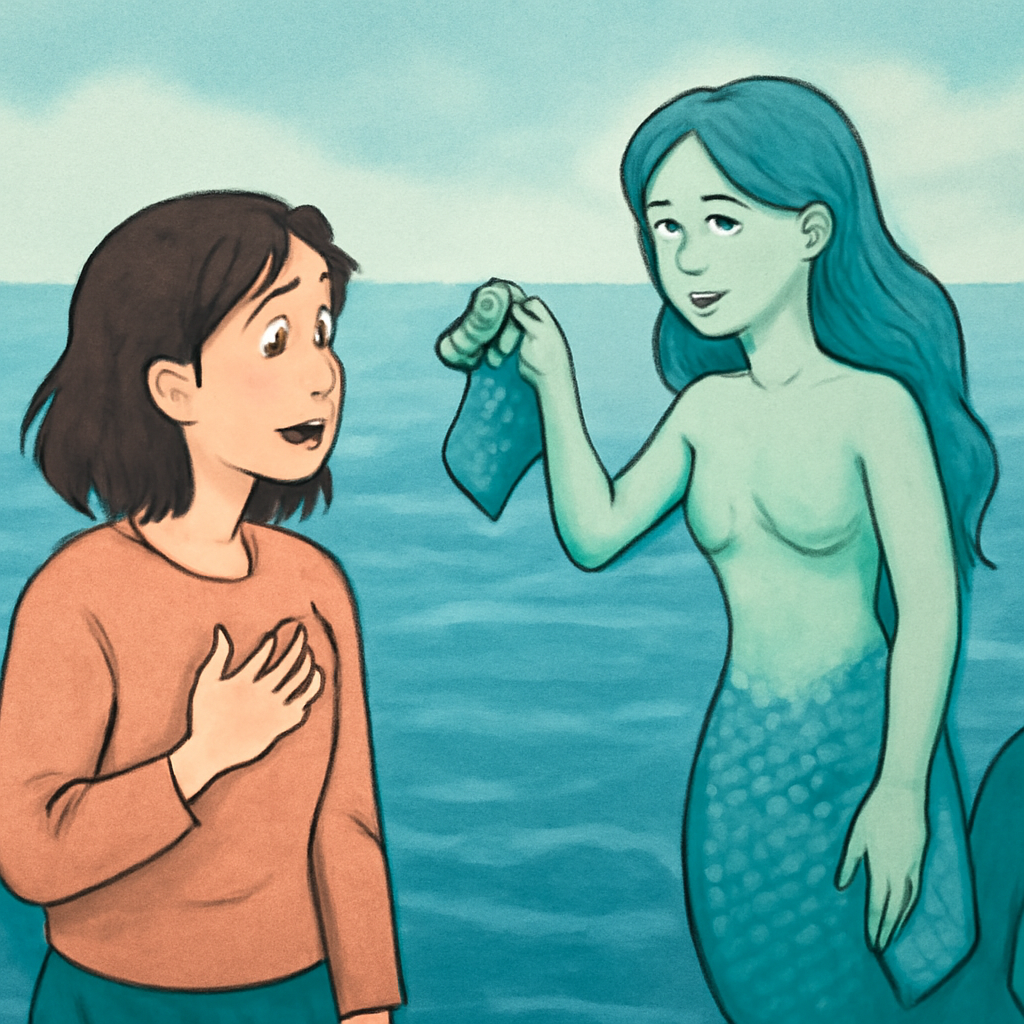 바다색깔의용을만났는데나한테좀전에받았던비늘이가짜라고하는꿈