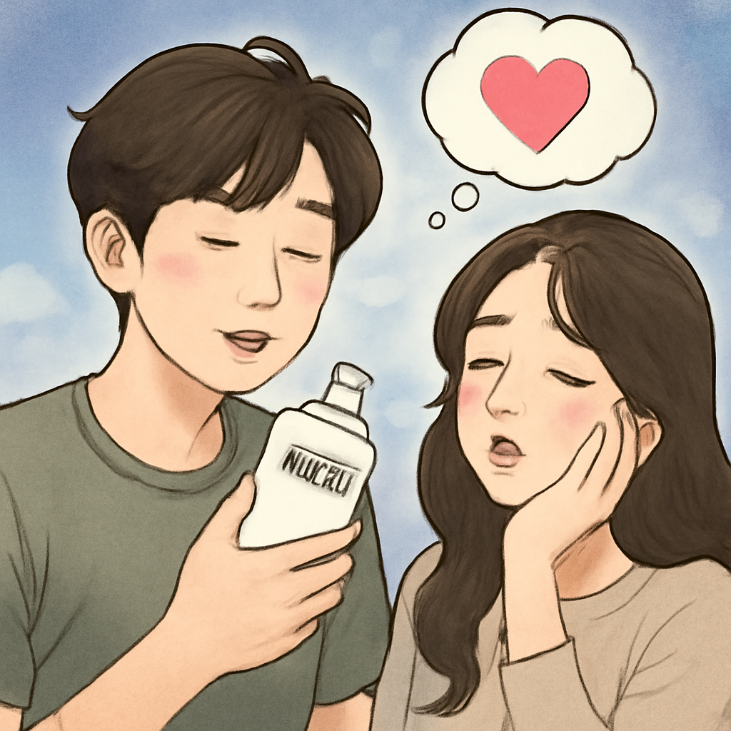주우재가 나한테 나는 샴푸향에취해서 정신못차리고 반한꿈