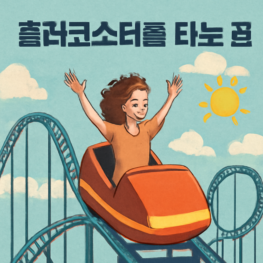 롤러코스터를 타는 꿈 - 꿈 해몽, 꿈 풀이(+자세한 해석)이미지