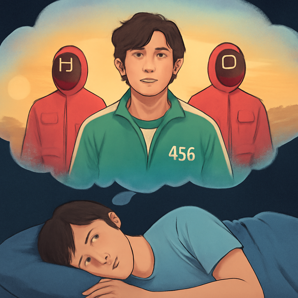 오징어 게임 배우가 된 꿈
