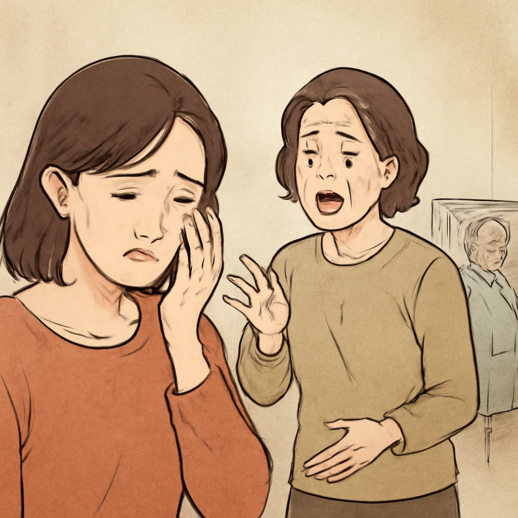 엄마가 나한테 와서 울면서 할머니가 식물인간 이라고 함 - 꿈 해몽, 꿈 풀이(+자세한 해석)이미지