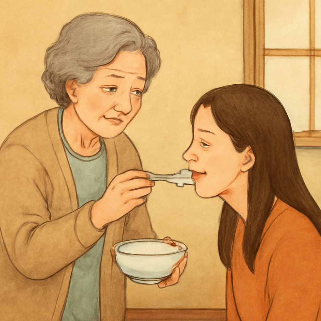 모르는 할머니 밥시주는 꿈
