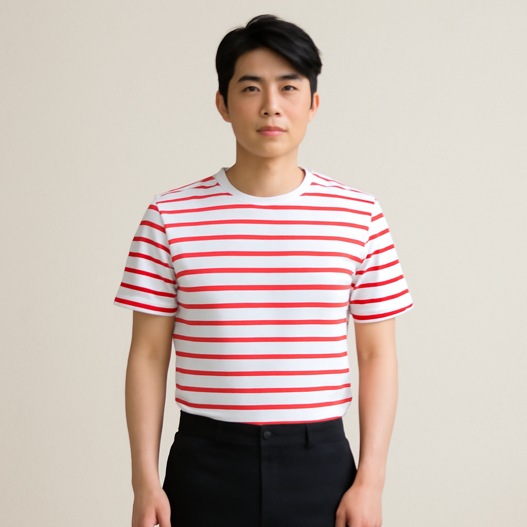 윗도리흰색에팔에빨간줄무늬티셔츠를입고검은색바지를입으면남자 - 꿈 해몽, 꿈 풀이(+자세한 해석)이미지