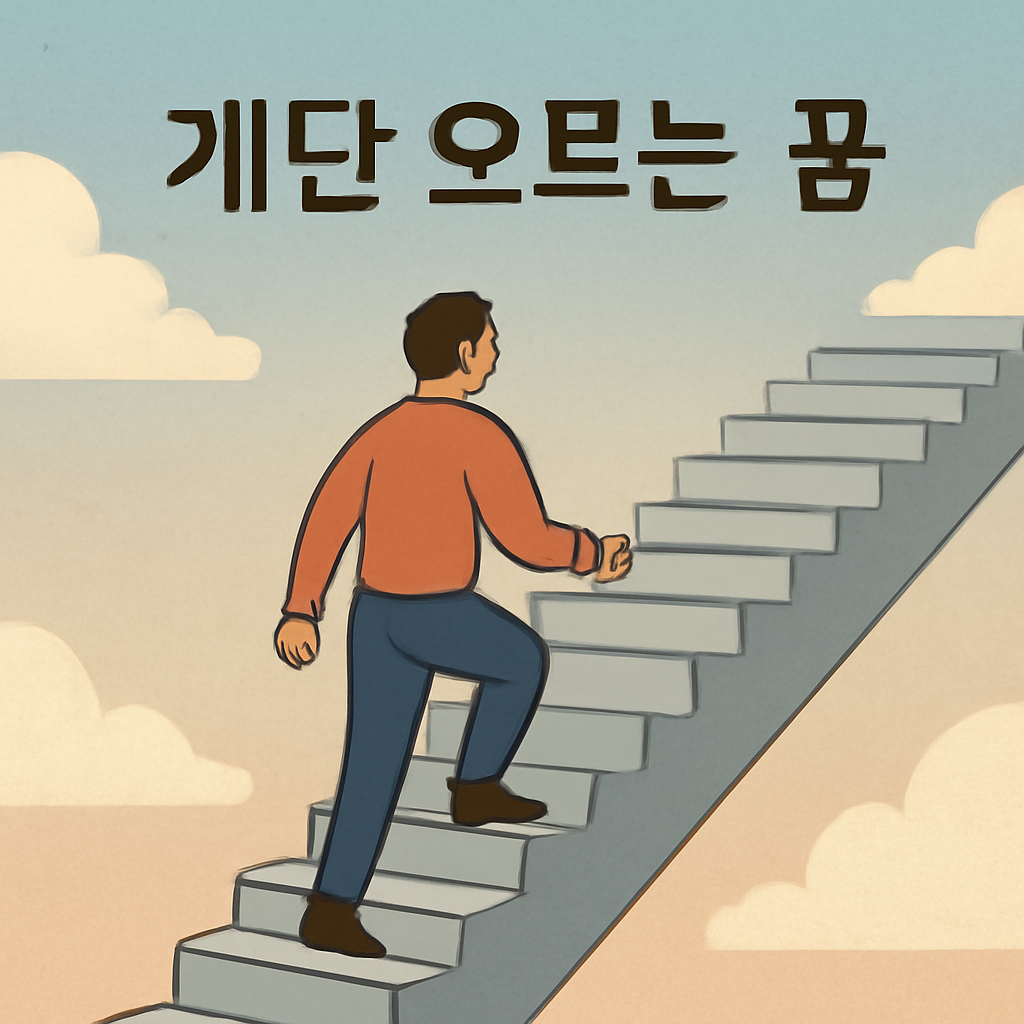 계단오르는꿈
 - 꿈 해몽, 꿈 풀이(+자세한 해석)이미지