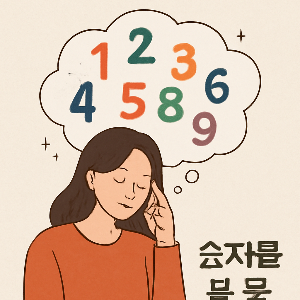 숫자를본꿈
 - 꿈 해몽, 꿈 풀이(+자세한 해석)이미지