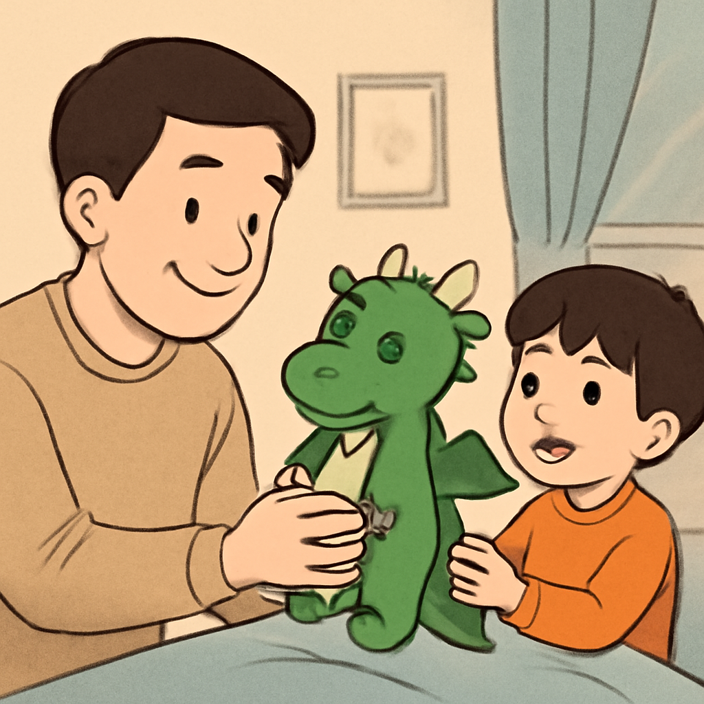 아버지가 인터넷 쇼핑물에서 나를 위해서 용 인형을 사줬 - 꿈 해몽, 꿈 풀이(+자세한 해석)이미지