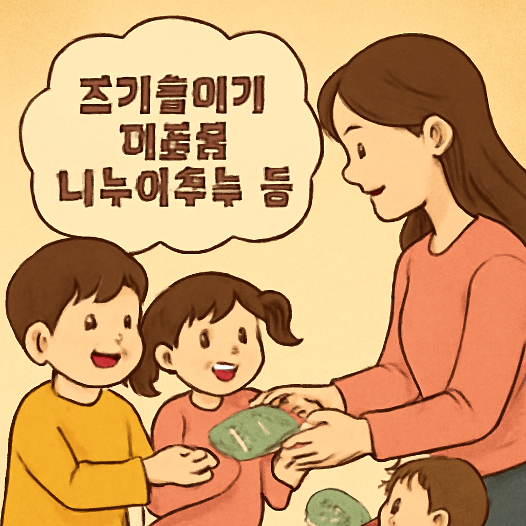 조카들에지폐를나누어주는꿈 - 꿈 해몽, 꿈 풀이(+자세한 해석)이미지