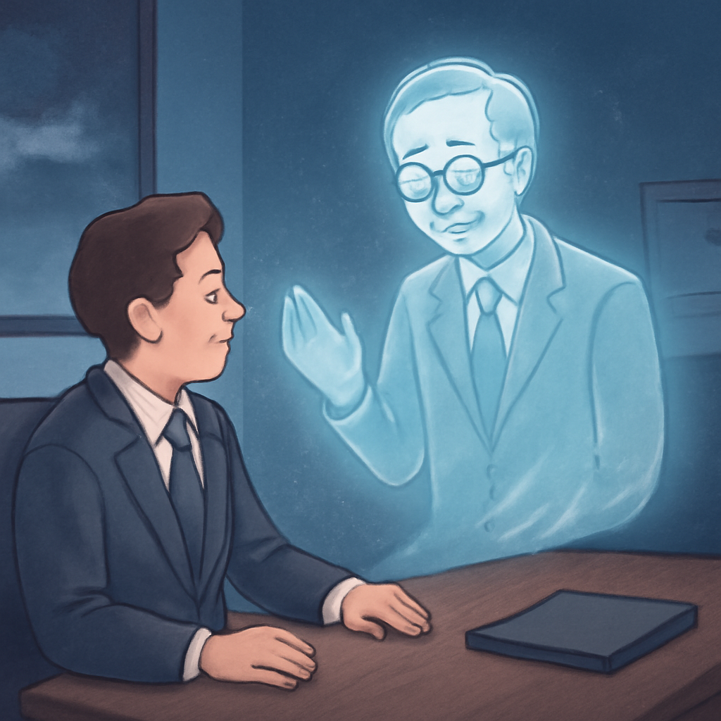 죽은 사장과 대화하고 회사 그만두는꿈 - 꿈 해몽, 꿈 풀이(+자세한 해석)이미지
