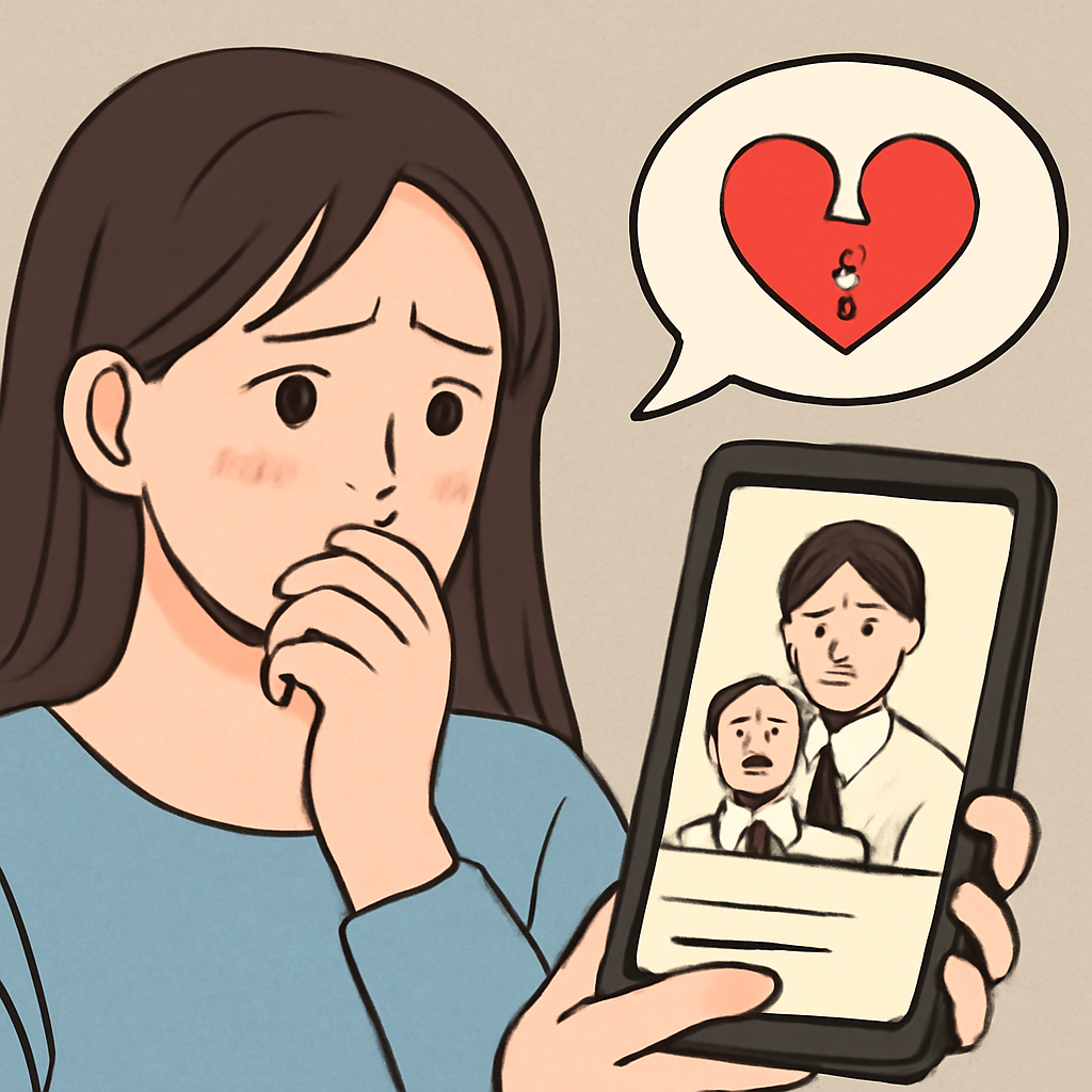 좋아하는남자쌤이다른여자랑결혼하고아기사진을카톡프사에올린거