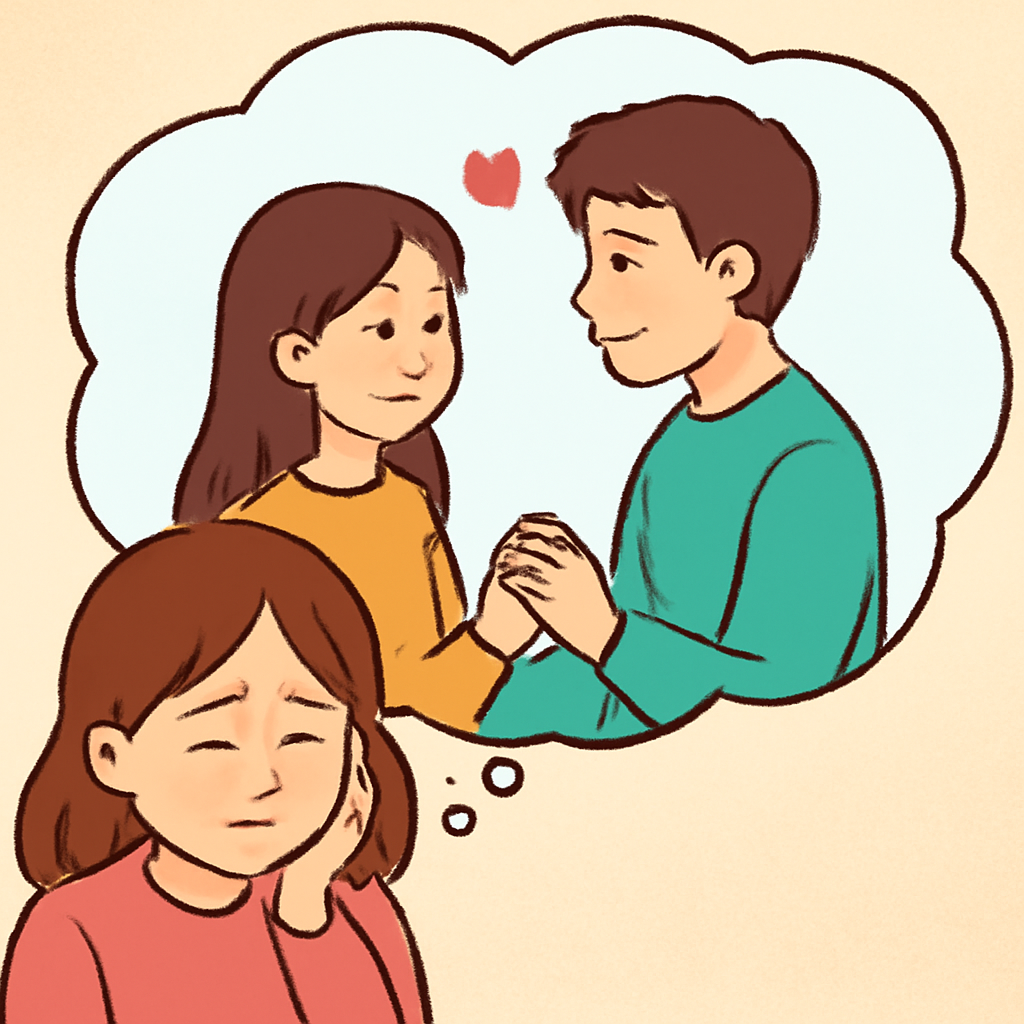 친구가 좋아하는 사람과 썸타는 꿈 - 꿈 해몽, 꿈 풀이(+자세한 해석)이미지