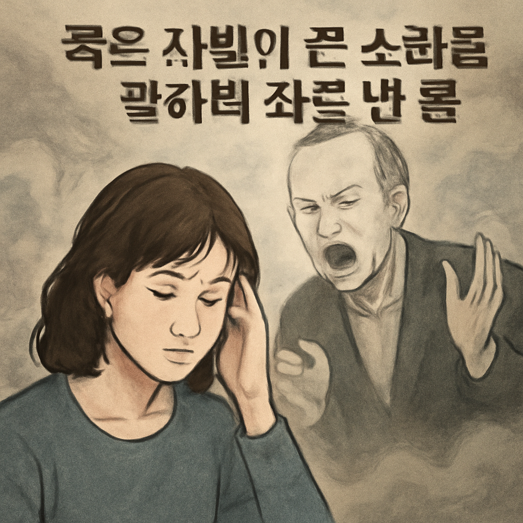 죽은사람이큰소리로말하며화를낸꿈