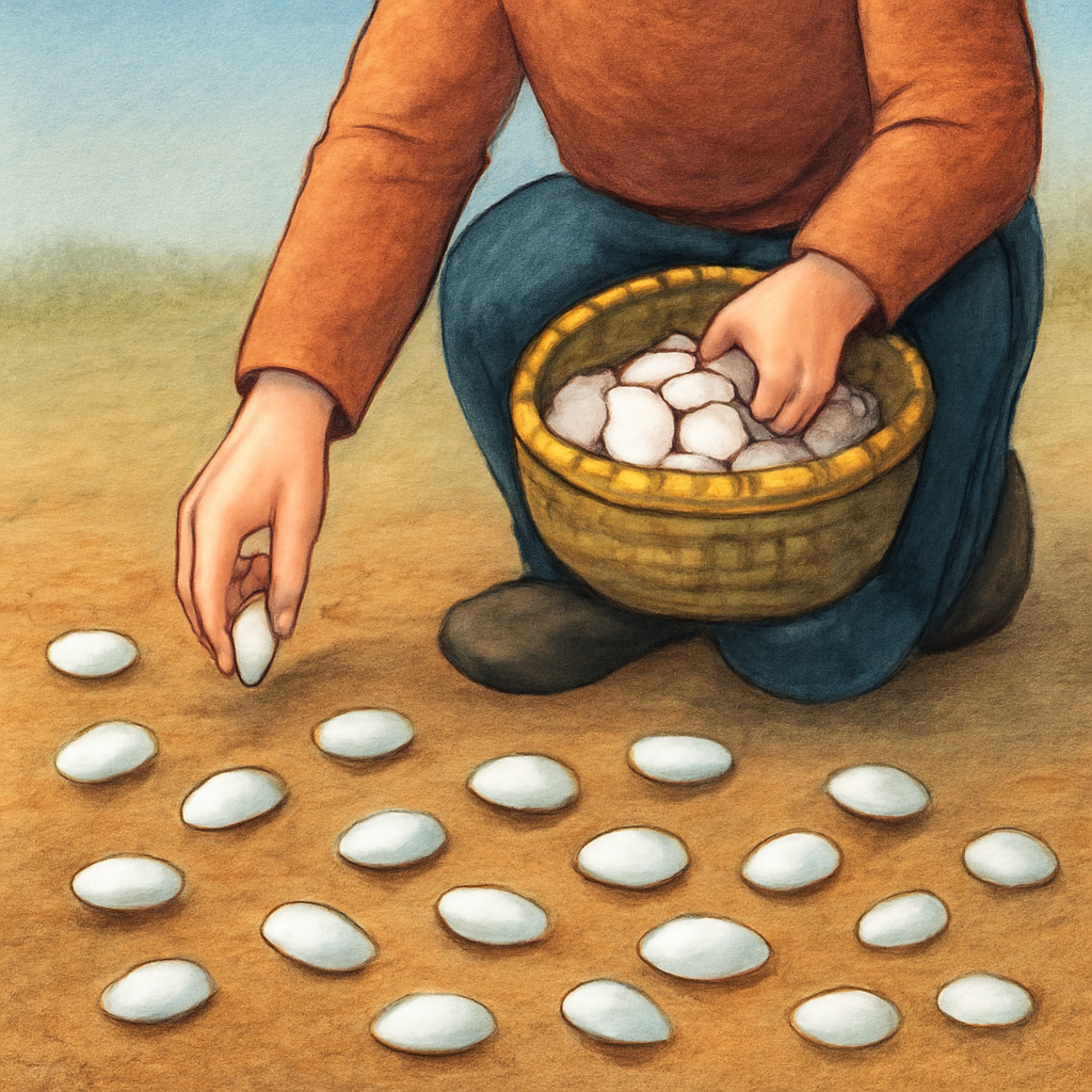 떨어진 깨끗한 밤알을 많이줍는꿈 - 꿈 해몽, 꿈 풀이(+자세한 해석)이미지