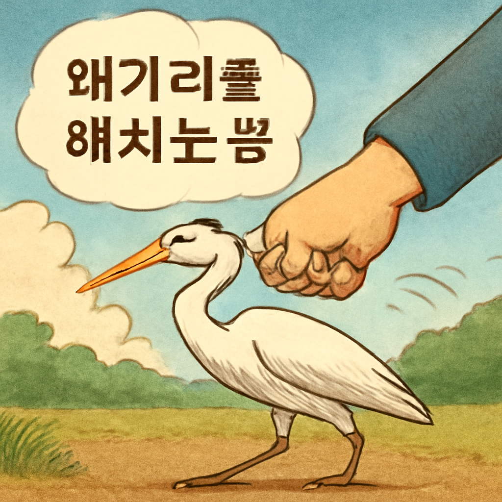왜가리를 해치는 꿈 - 꿈 해몽, 꿈 풀이(+자세한 해석)이미지