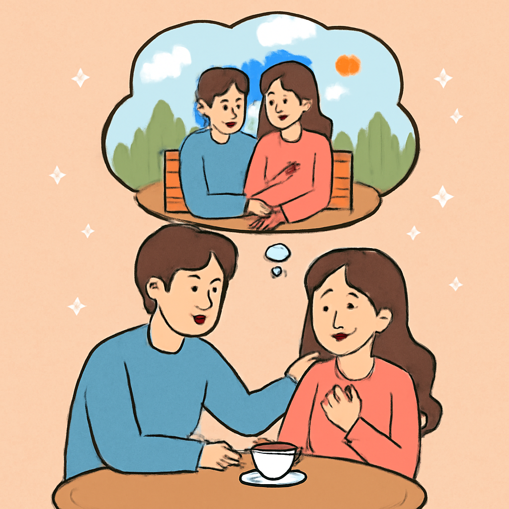 좋아하는 사람이 날 엄청 챙겨주고 데이트신청도 하는 꿈 - 꿈 해몽, 꿈 풀이(+자세한 해석)이미지