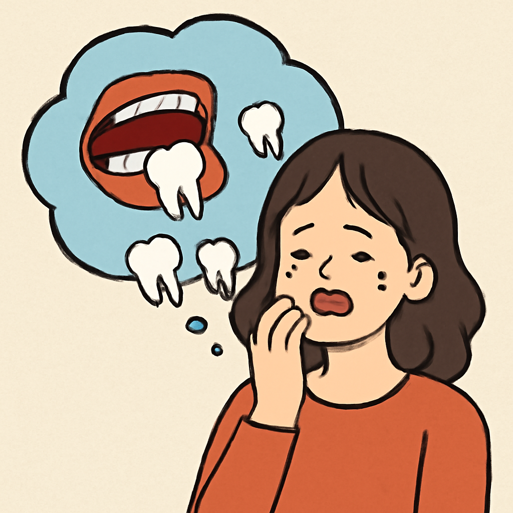 어금니 4개가 빠지는꿈 - 꿈 해몽, 꿈 풀이(+자세한 해석)이미지