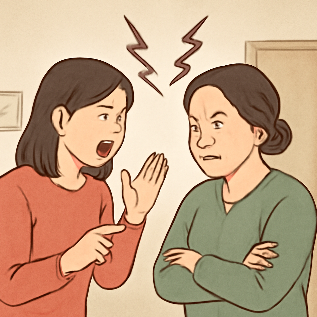 시댁시누이랑말다툼하는꿋ㅇ - 꿈 해몽, 꿈 풀이(+자세한 해석)이미지