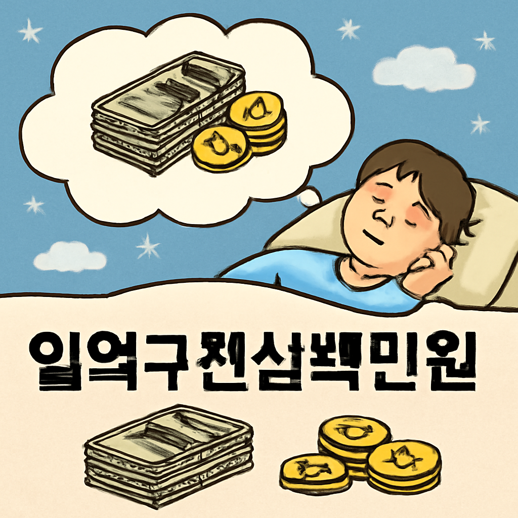 일억구천삼백만원꿈