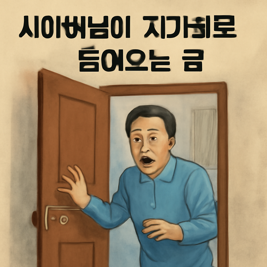 시아버님이지개륻지고들어오는꿈 - 꿈 해몽, 꿈 풀이(+자세한 해석)이미지