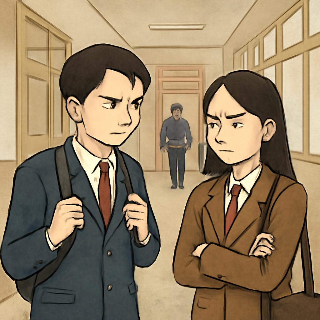 사이 안 좋은 후배를 졸업한 중학교에서 만난 꿈 - 꿈 해몽, 꿈 풀이(+자세한 해석)이미지