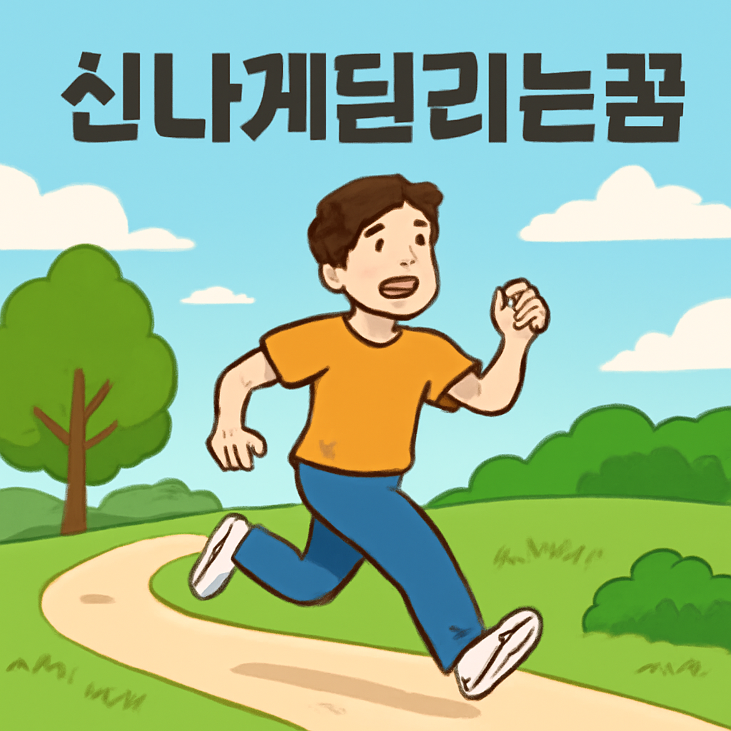 신나게달리는꿈 - 꿈 해몽, 꿈 풀이(+자세한 해석)이미지