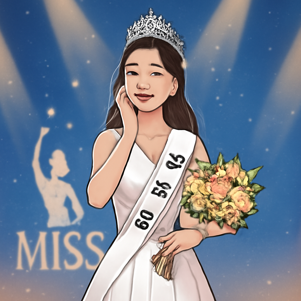미스코리아에 나가서 우수상하는 꿈