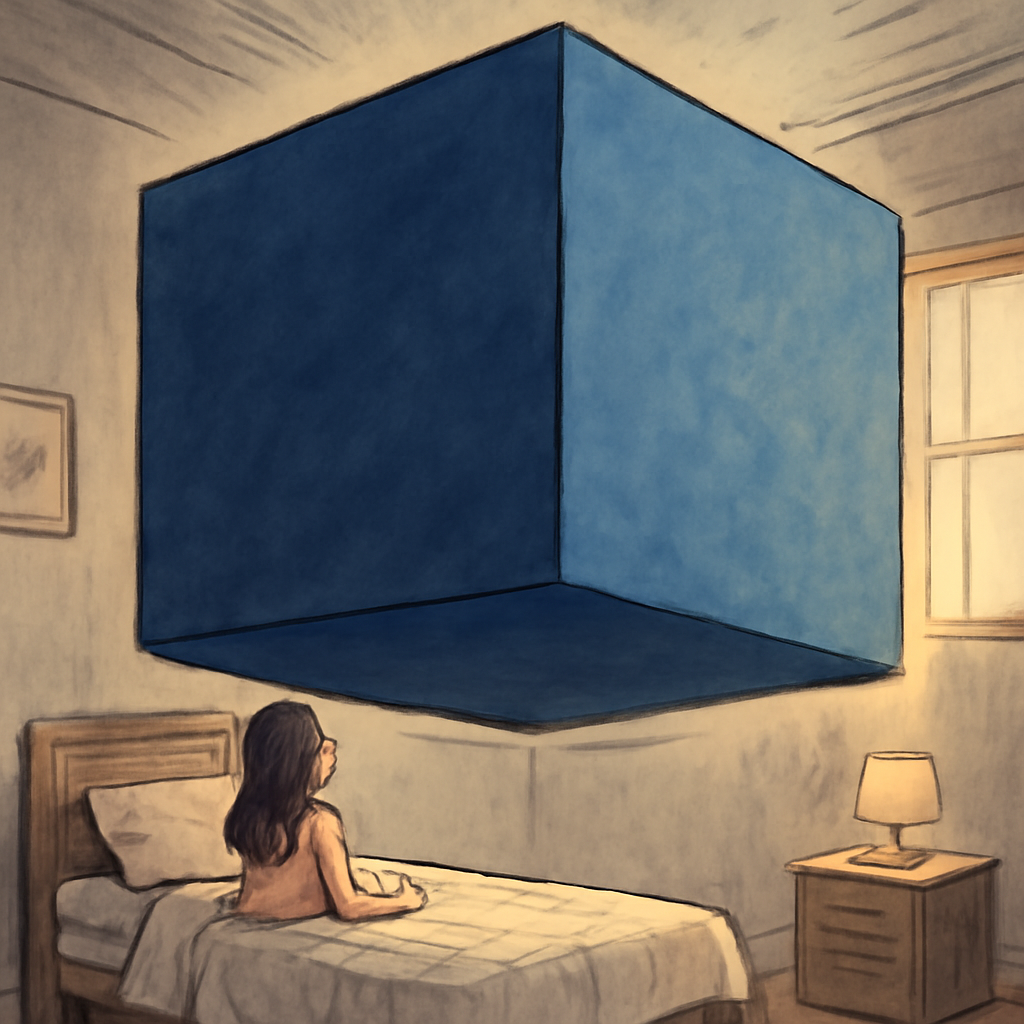 방에서 큐브가 점점 커져요 - 꿈 해몽, 꿈 풀이(+자세한 해석)이미지