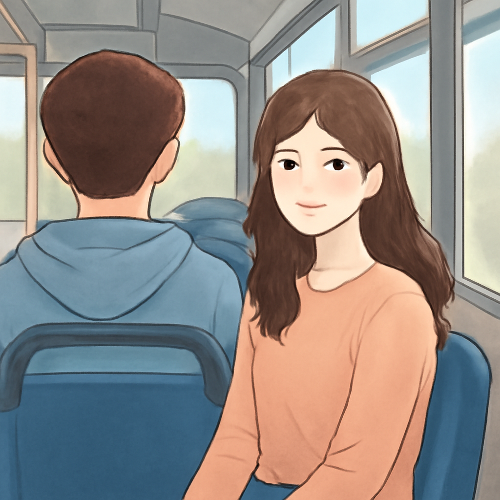 좋아하는 사람이 꿈에서 버스를타는데 네 앞 의자에 앉은