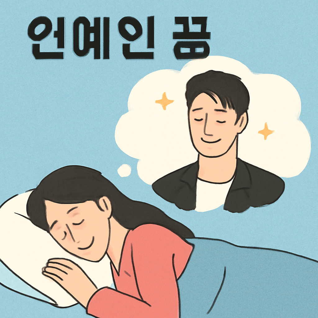 연예인 꿈