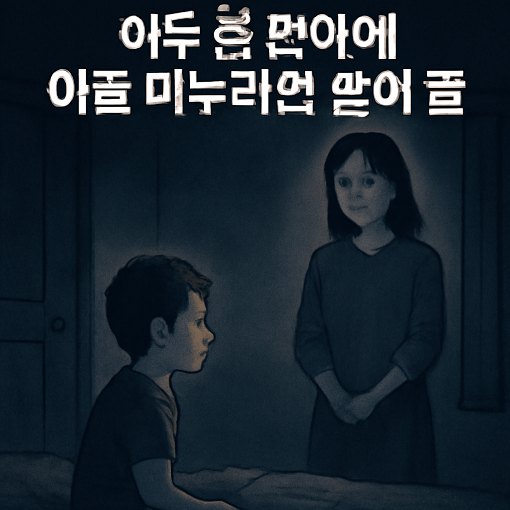 어두운방안에아들마누라만보이는꿈