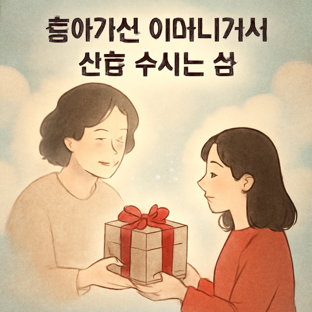 돌아가신어머니께서선물주시는꿈
 - 꿈 해몽, 꿈 풀이(+자세한 해석)이미지