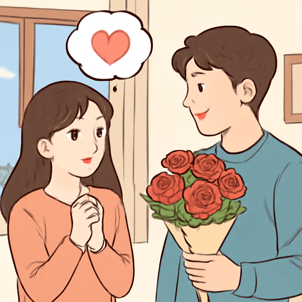친구한테 고백 받는 꿈