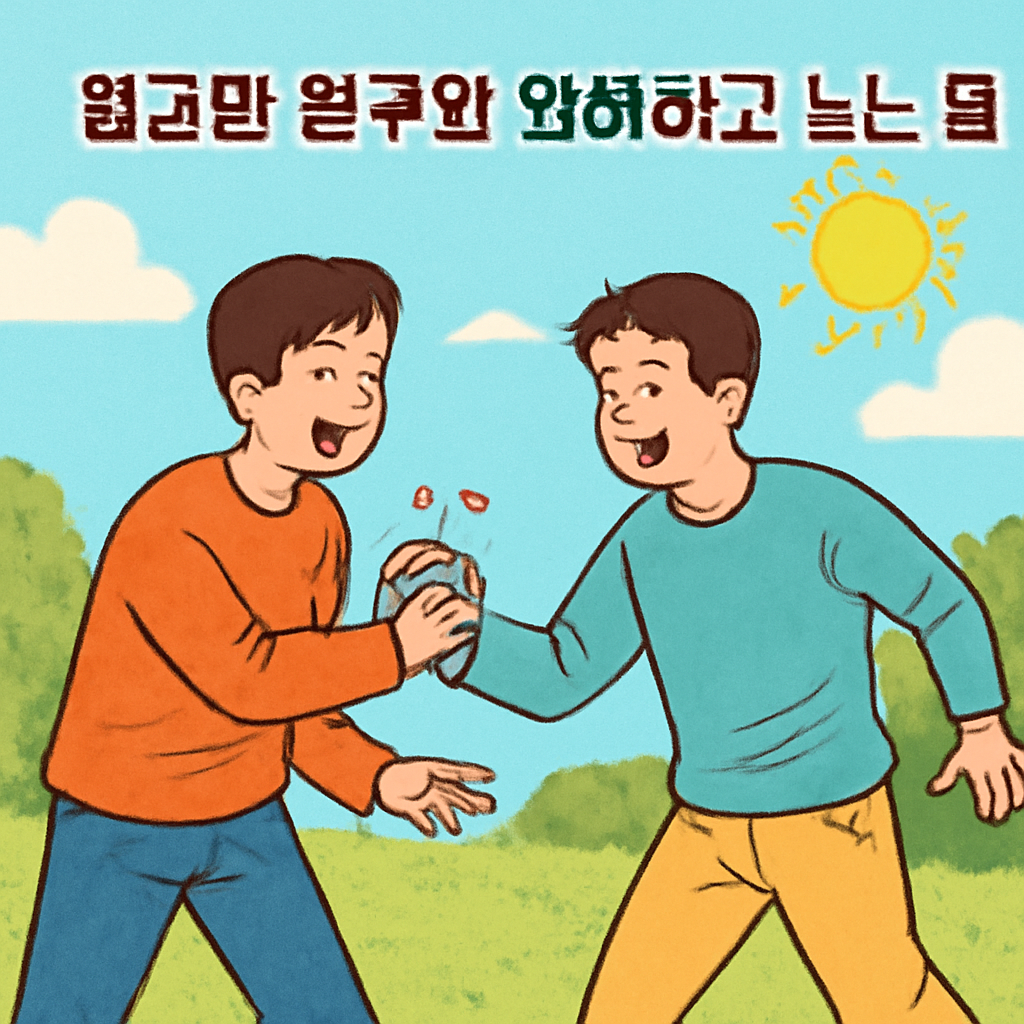 절교한 친구와 화해하고 노는 꿈 - 꿈 해몽, 꿈 풀이(+자세한 해석)이미지