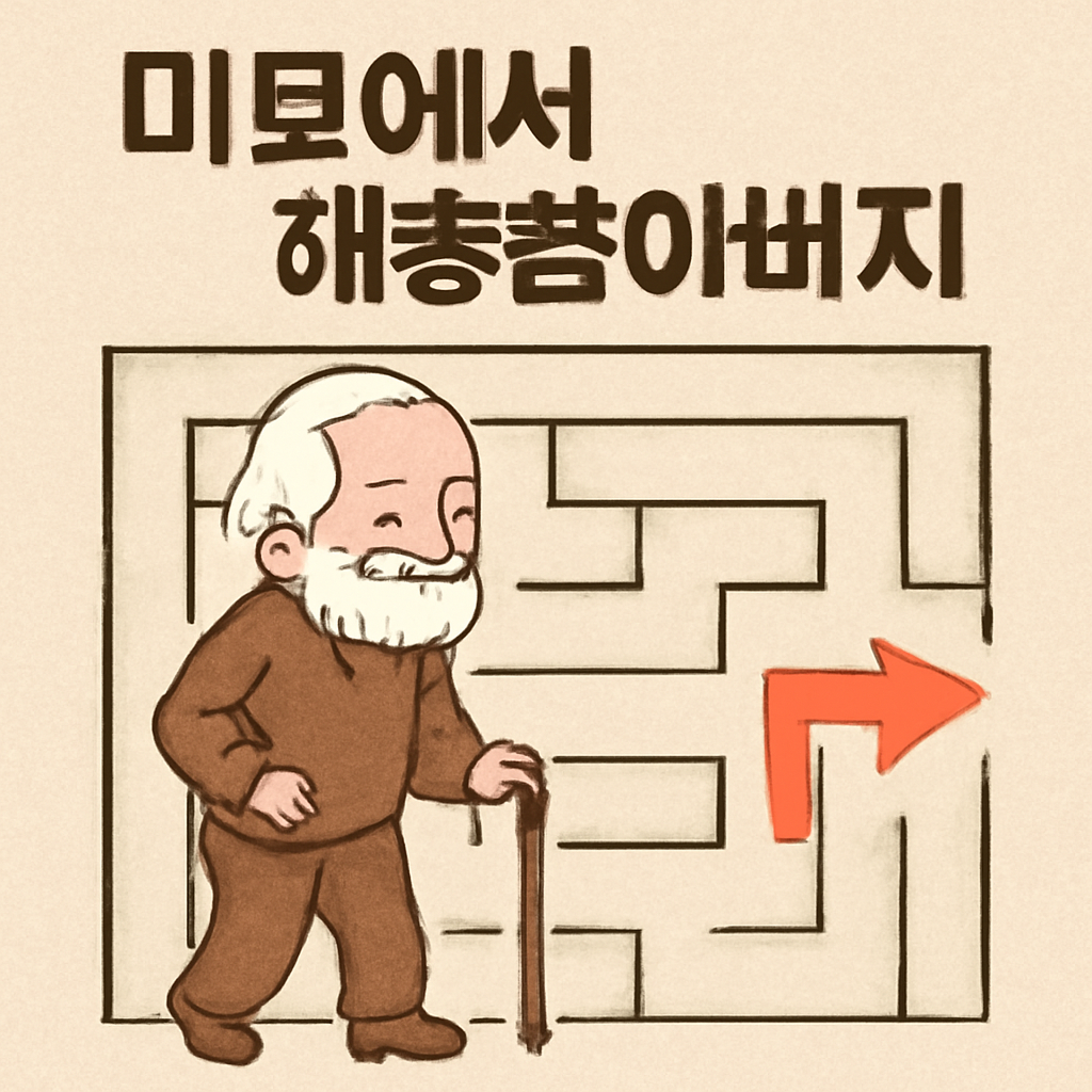 미로에서마란할아버지 - 꿈 해몽, 꿈 풀이(+자세한 해석)이미지