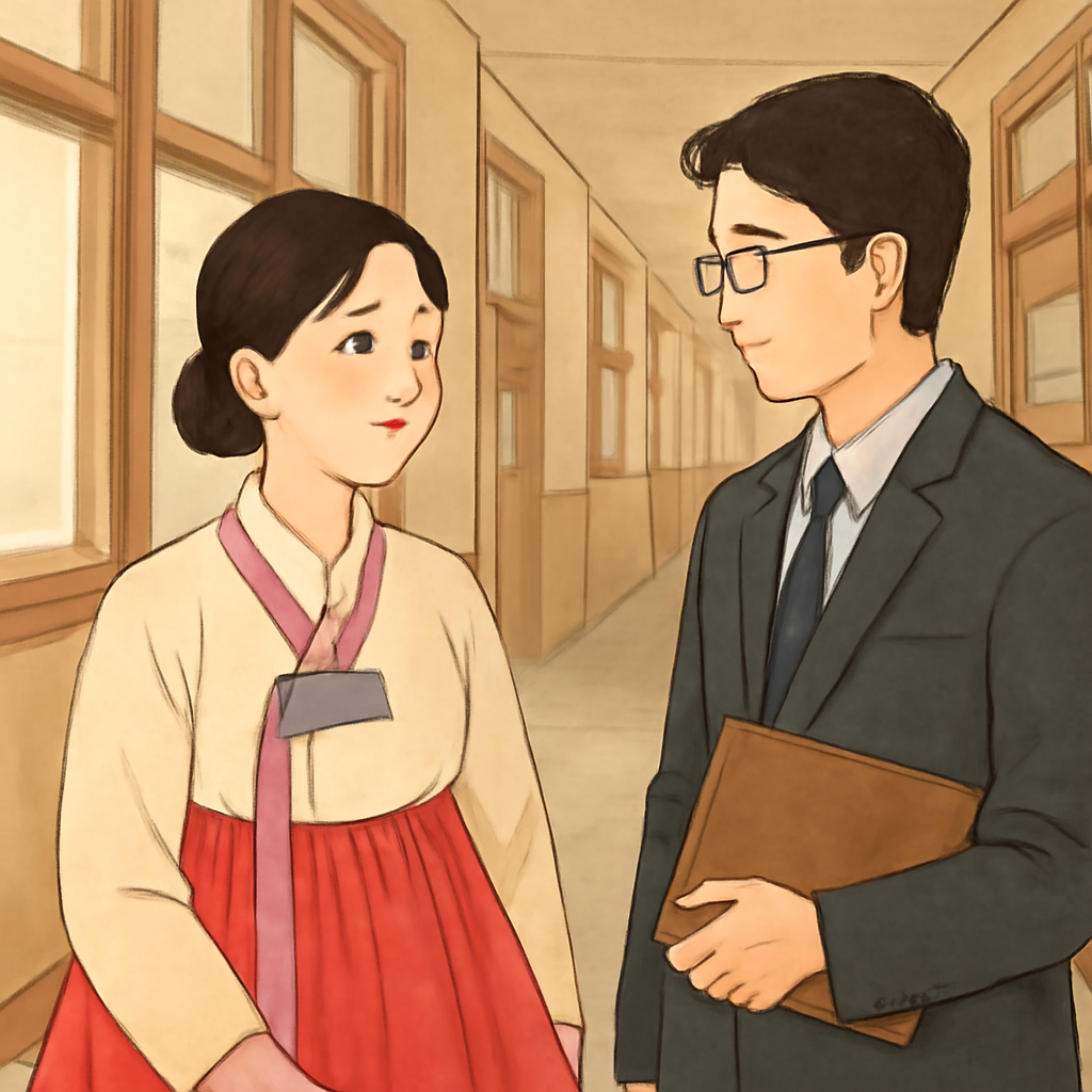 예쁜한복을입고내가다녔던여고에서좋아하는남자쌤이랑 만났던꿈 - 꿈 해몽, 꿈 풀이(+자세한 해석)이미지