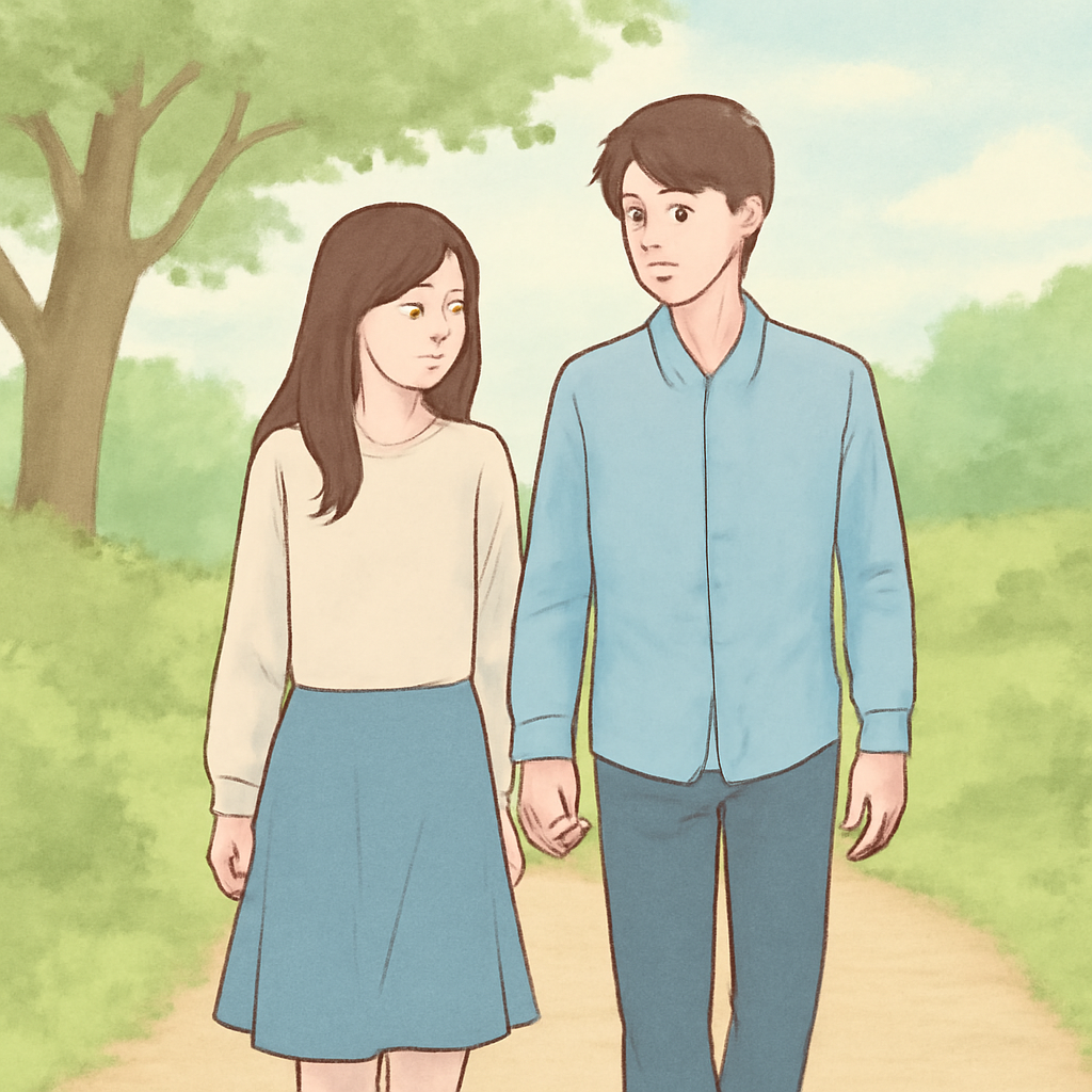꿈에서 좋아하는 남자얘랑 같이 나란히 걷는꿈 - 꿈 해몽, 꿈 풀이(+자세한 해석)이미지