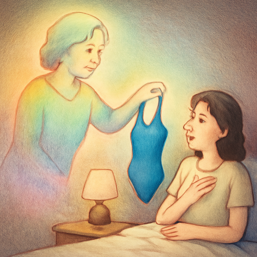 고인이된 엄마가 수영복달라고 하는꿈