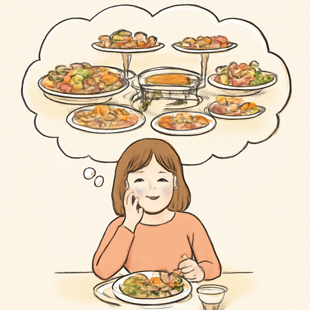 잘 차려진 뷔페 먹는꿈 - 꿈 해몽, 꿈 풀이(+자세한 해석)이미지