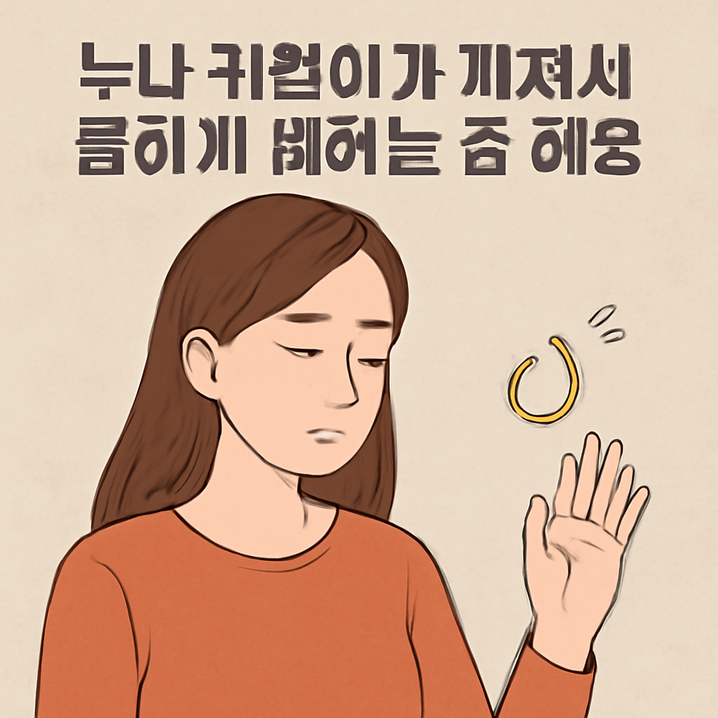 누나귀걸이가깨져서쿨하게버리는꿈해몽 - 꿈 해몽, 꿈 풀이(+자세한 해석)이미지