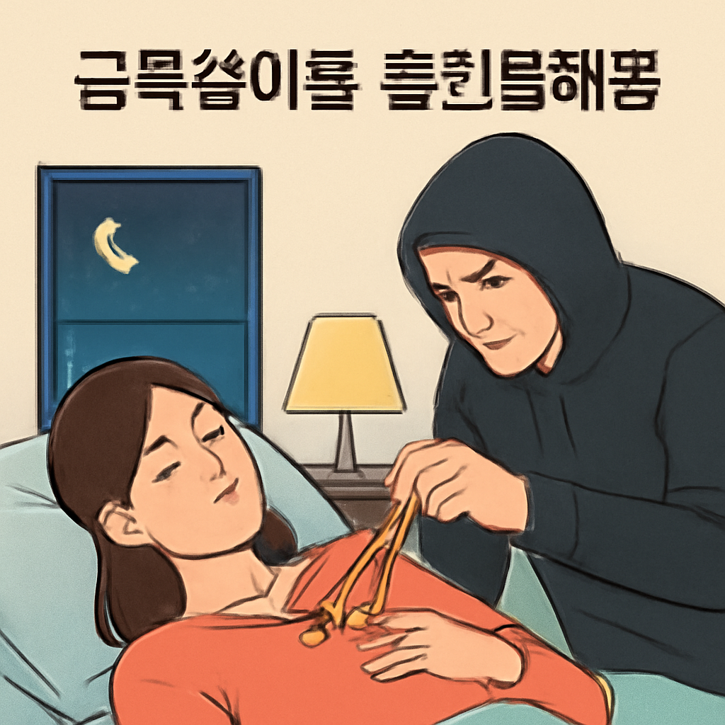 금목걸이를 훔친꿈해몽 - 꿈 해몽, 꿈 풀이(+자세한 해석)이미지