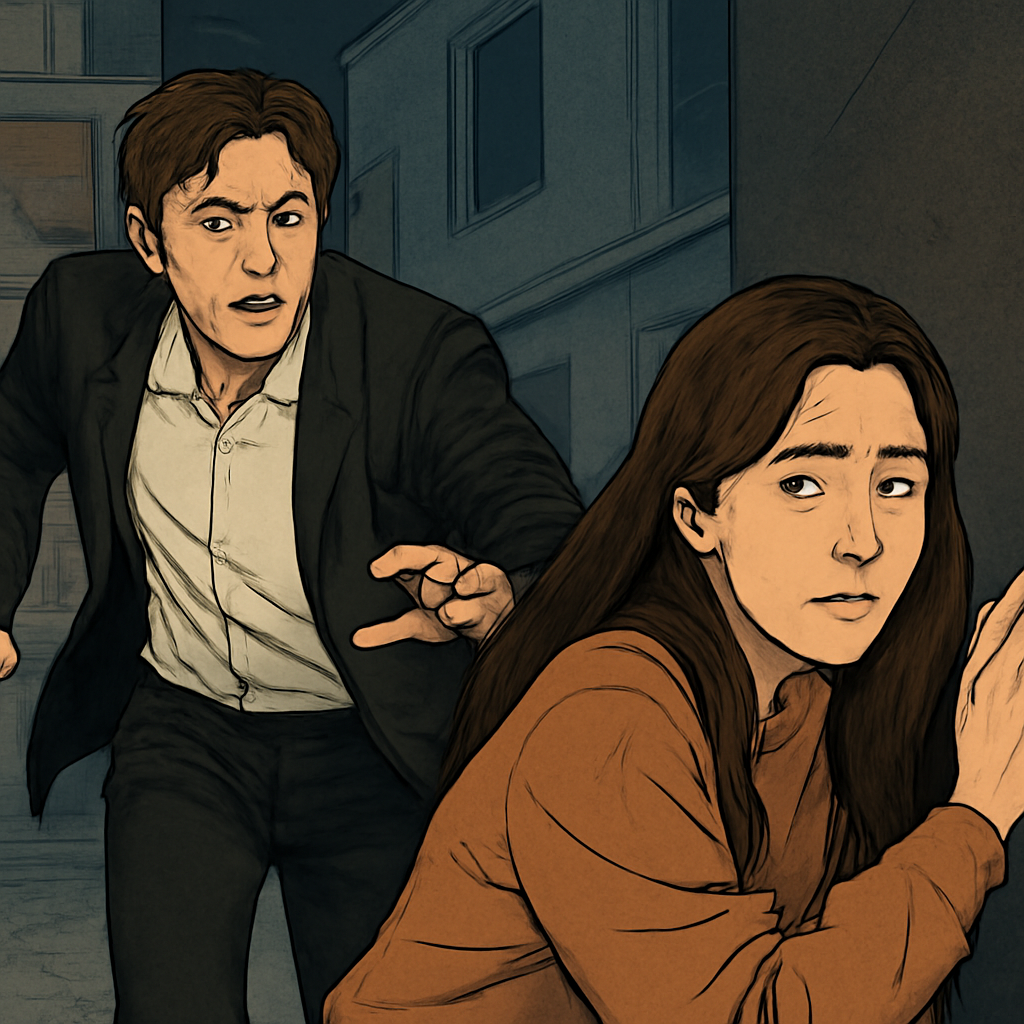 류수영배우가 나를죽일려고 잡으러다니고 나는도망가고숨고들