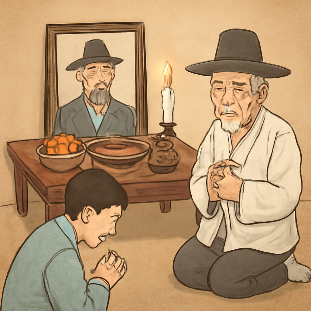 할아버지 제사꿈 - 꿈 해몽, 꿈 풀이(+자세한 해석)이미지