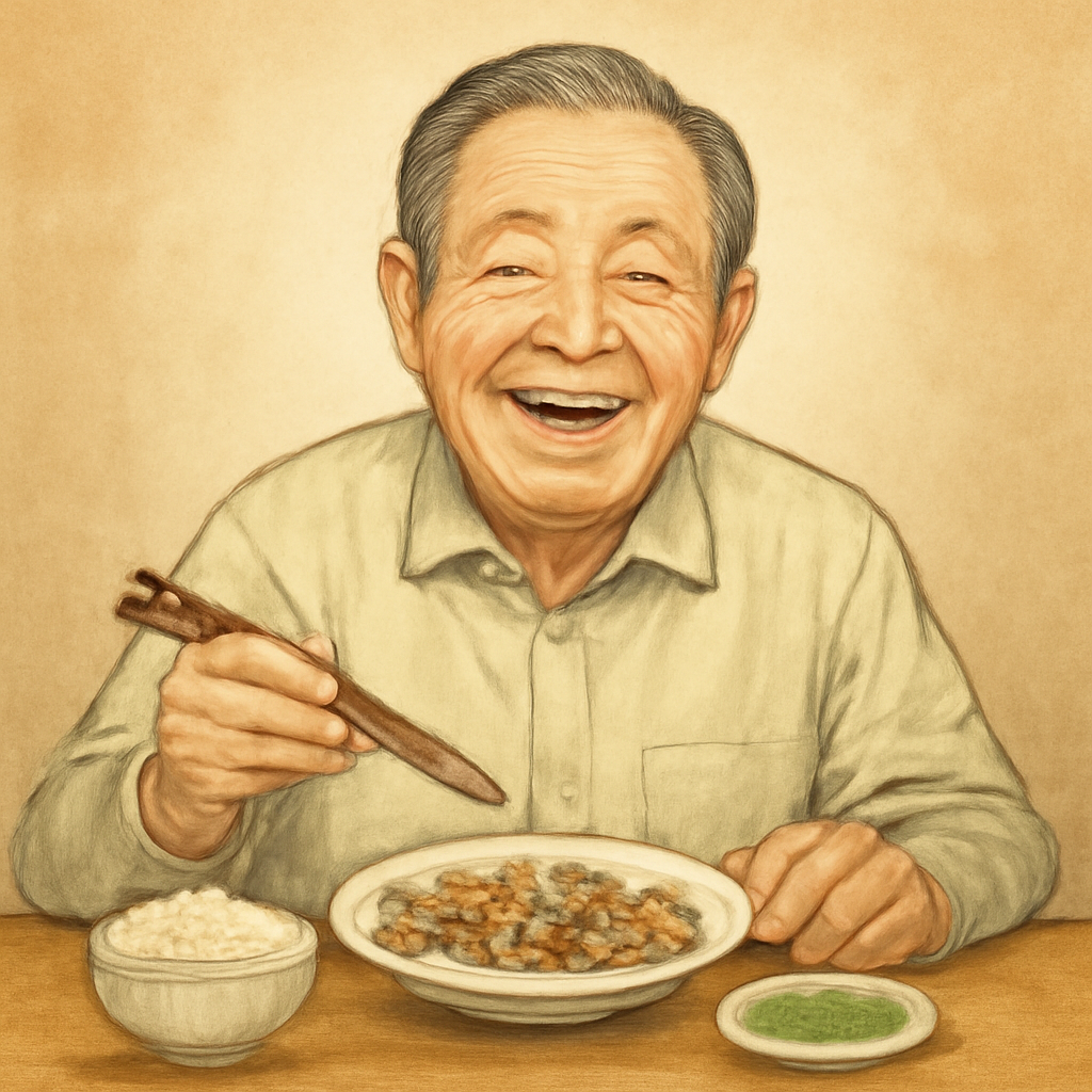 돌아가신 큰아버지께음식을드렸고 다드신후 활짝웃으셨어요 - 꿈 해몽, 꿈 풀이(+자세한 해석)이미지
