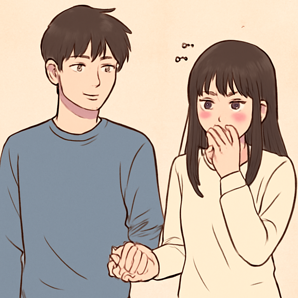 짝남은 저한테 깍지를 꼈는데 저는 안 끼고 부끄러워함 - 꿈 해몽, 꿈 풀이(+자세한 해석)이미지