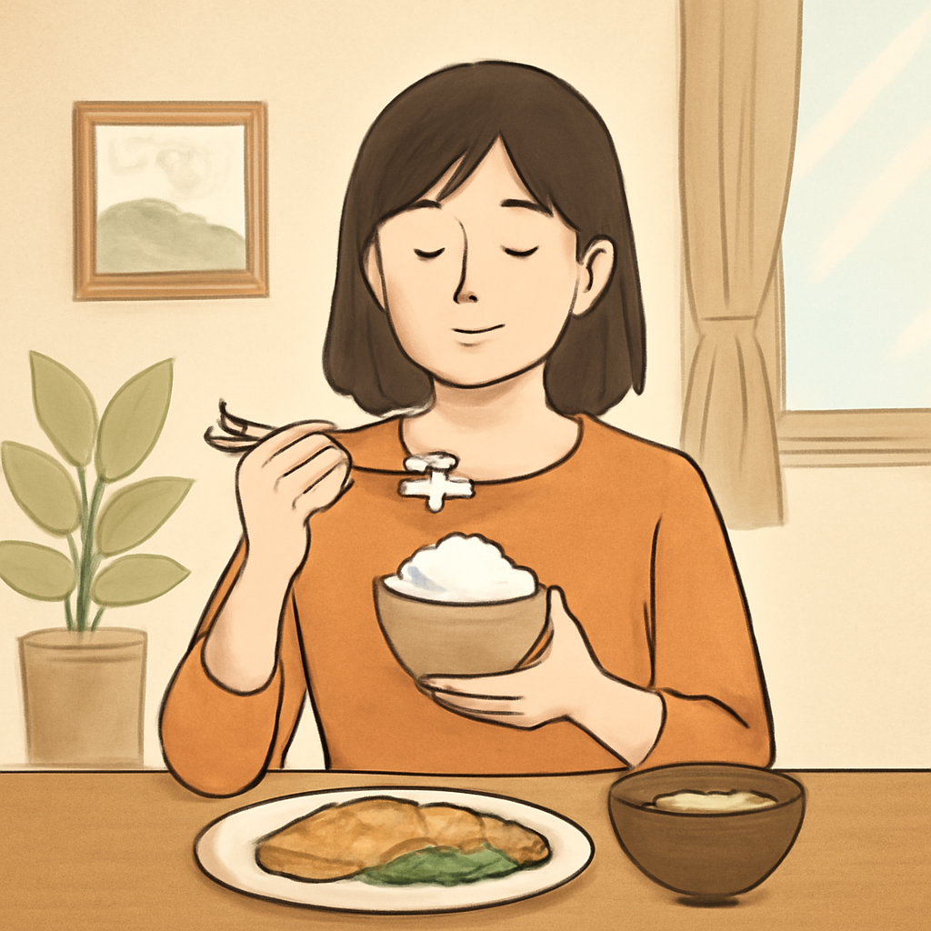 맛있는 밥을 집에서 먹는 꿈