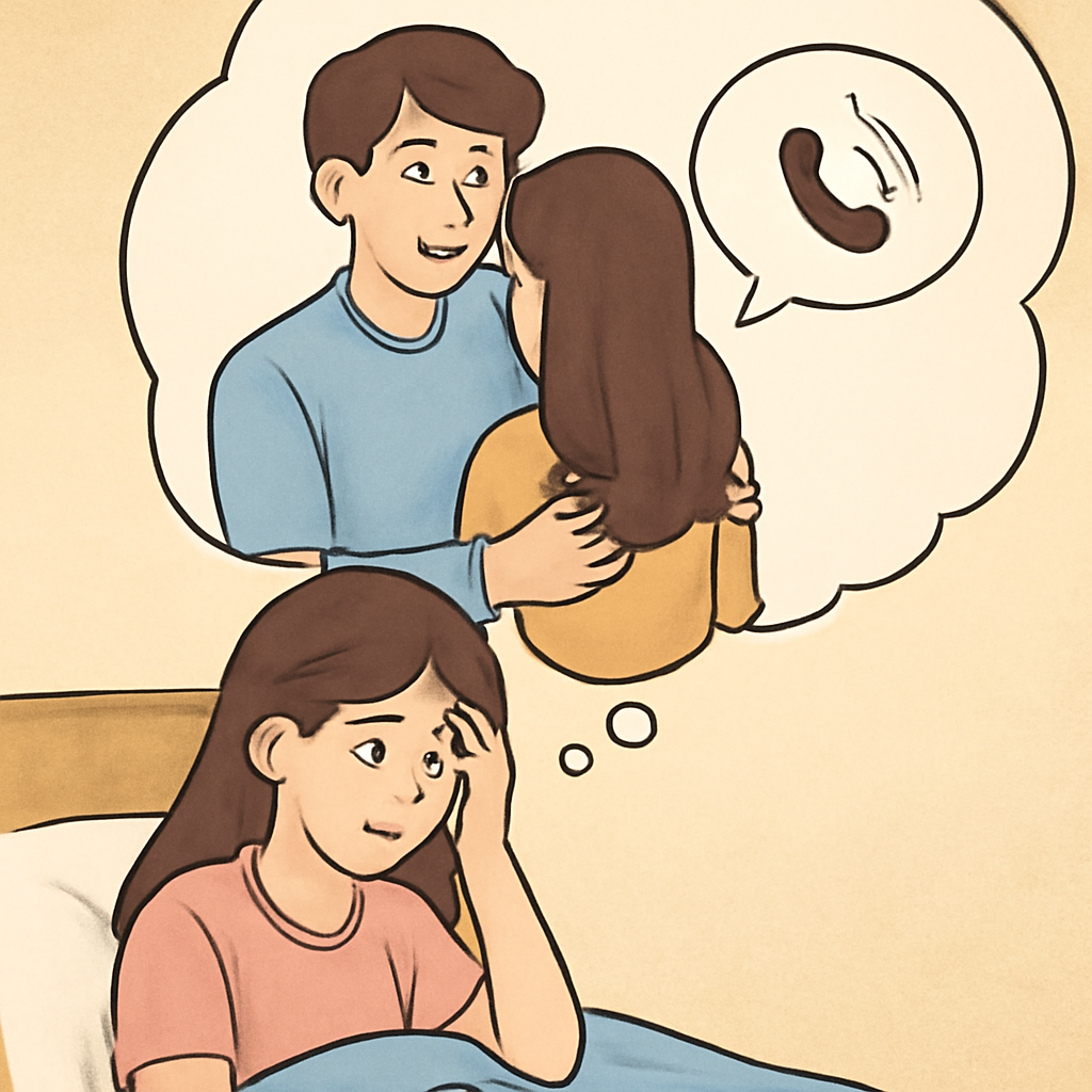 첫사랑이 여자친구랑 헤어지고 나한테 연락 한 꿈 - 꿈 해몽, 꿈 풀이(+자세한 해석)이미지