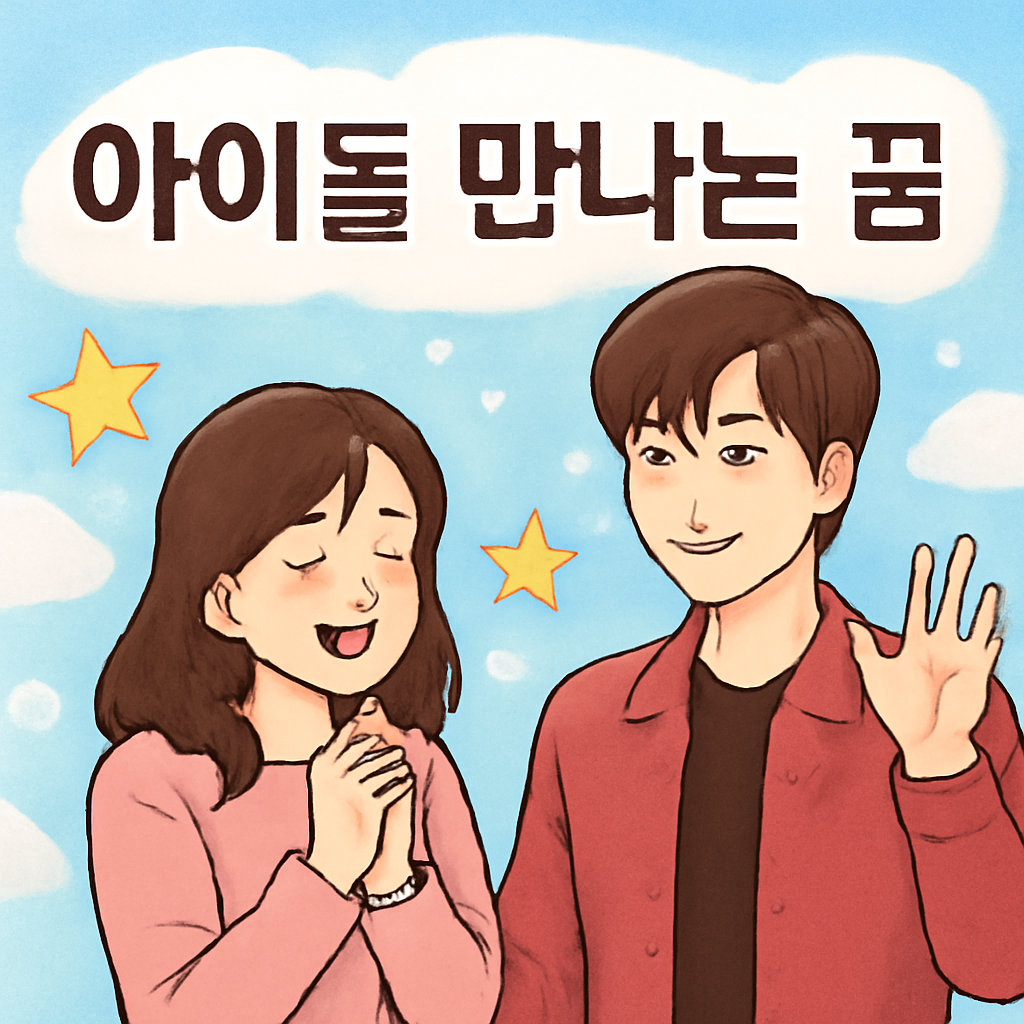 아이돌 만나는 꿈