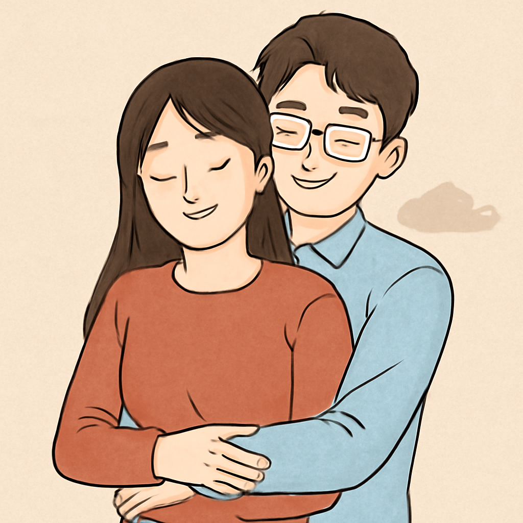 내가 좋아하는 남자쌤이 나한테 백허그 하는꿈 - 꿈 해몽, 꿈 풀이(+자세한 해석)이미지