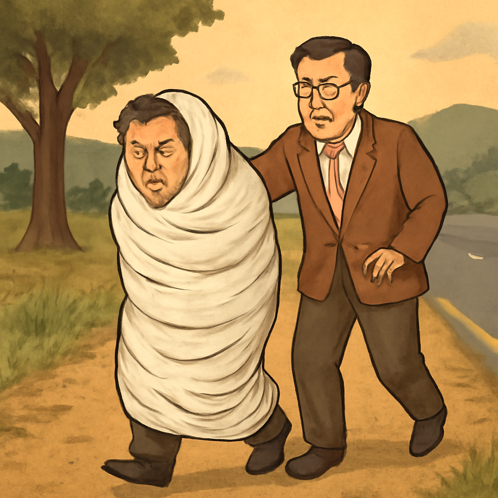 시댁의 큰형님이 이불에 싸여 길가로 쫒겨나는꿈