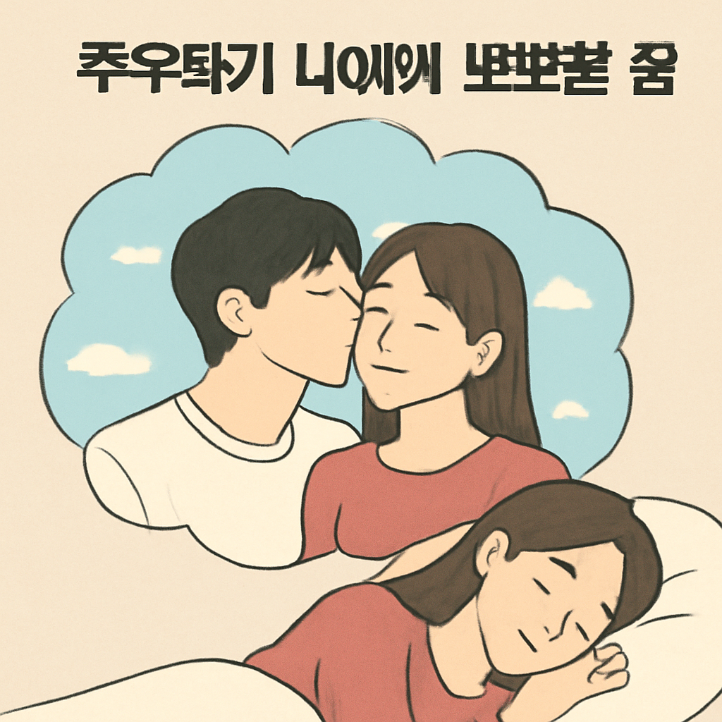 주우재가나에게뽀뽀한꿈
 - 꿈 해몽, 꿈 풀이(+자세한 해석)이미지
