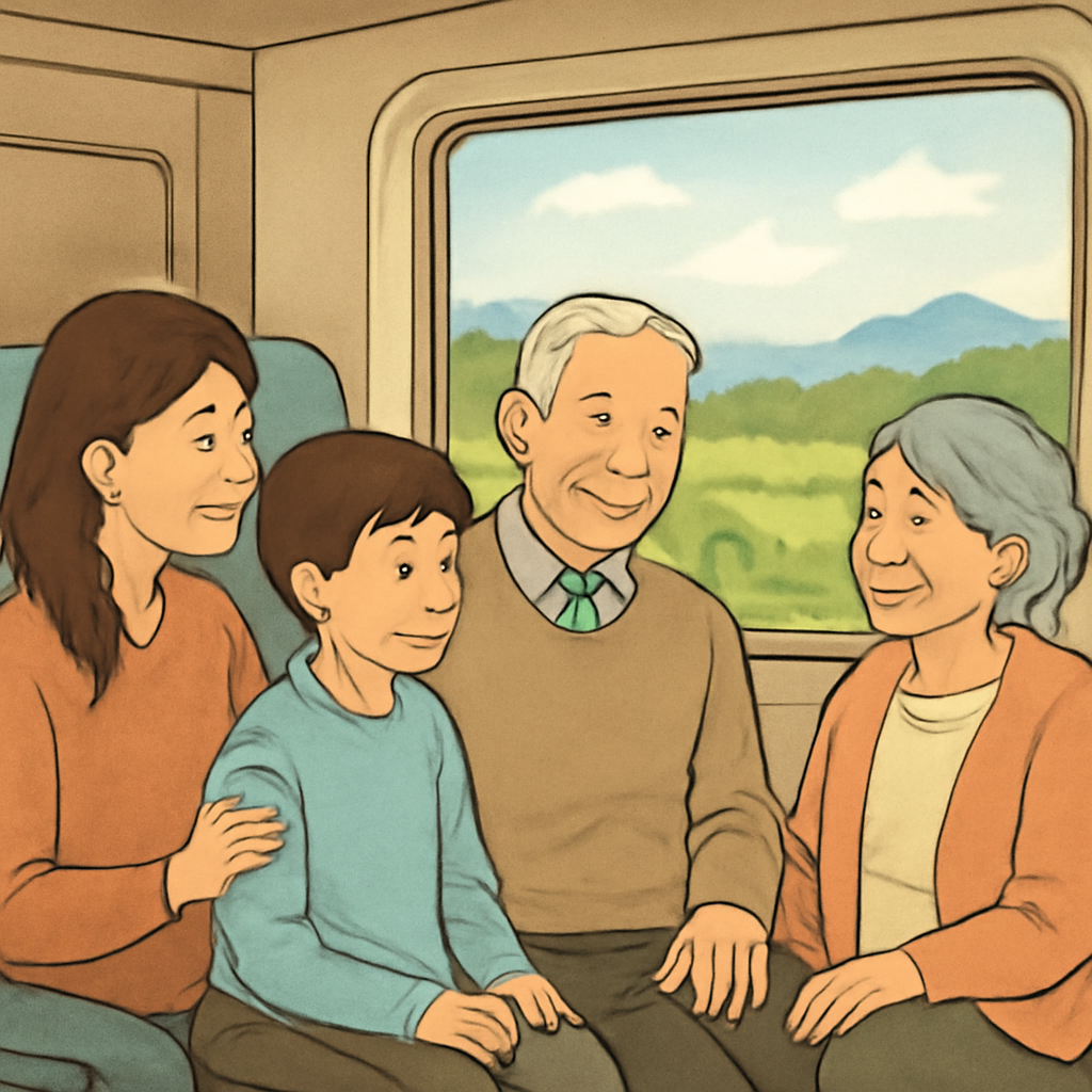 가족 친인척과 기차 타는 꿈 - 꿈 해몽, 꿈 풀이(+자세한 해석)이미지